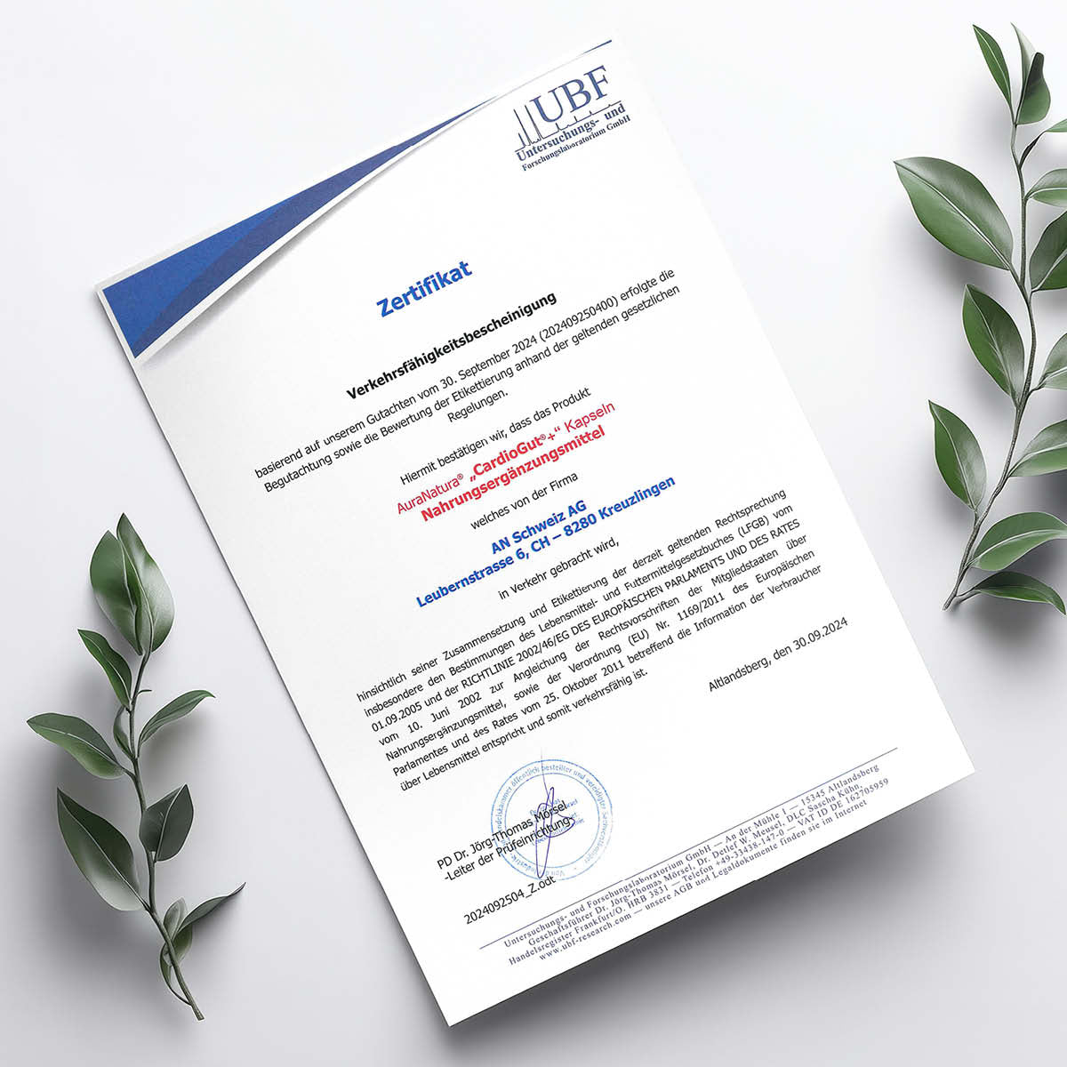 Produktbild von CardioGut® +
