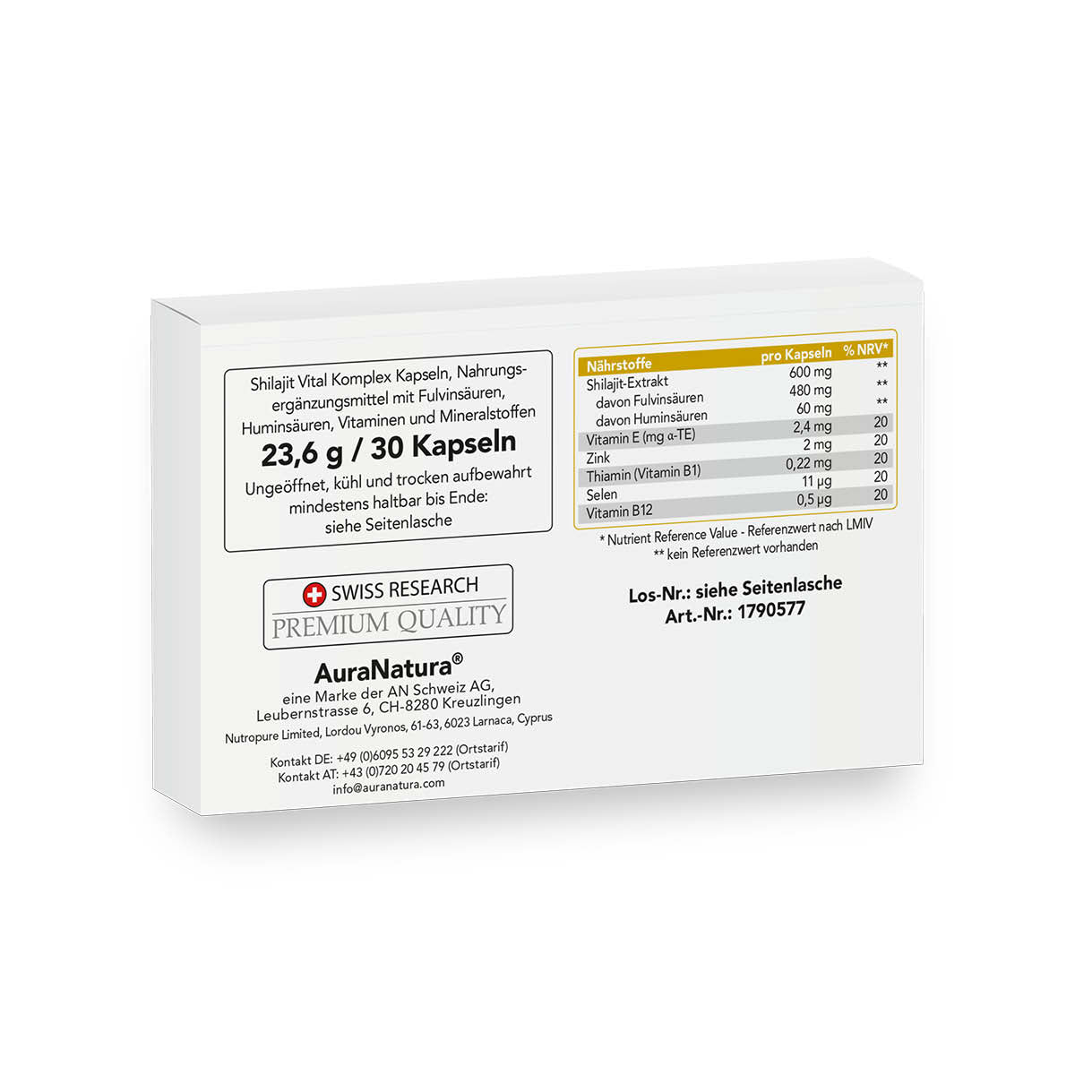 Produktbild von Shilajit Vital Komplex