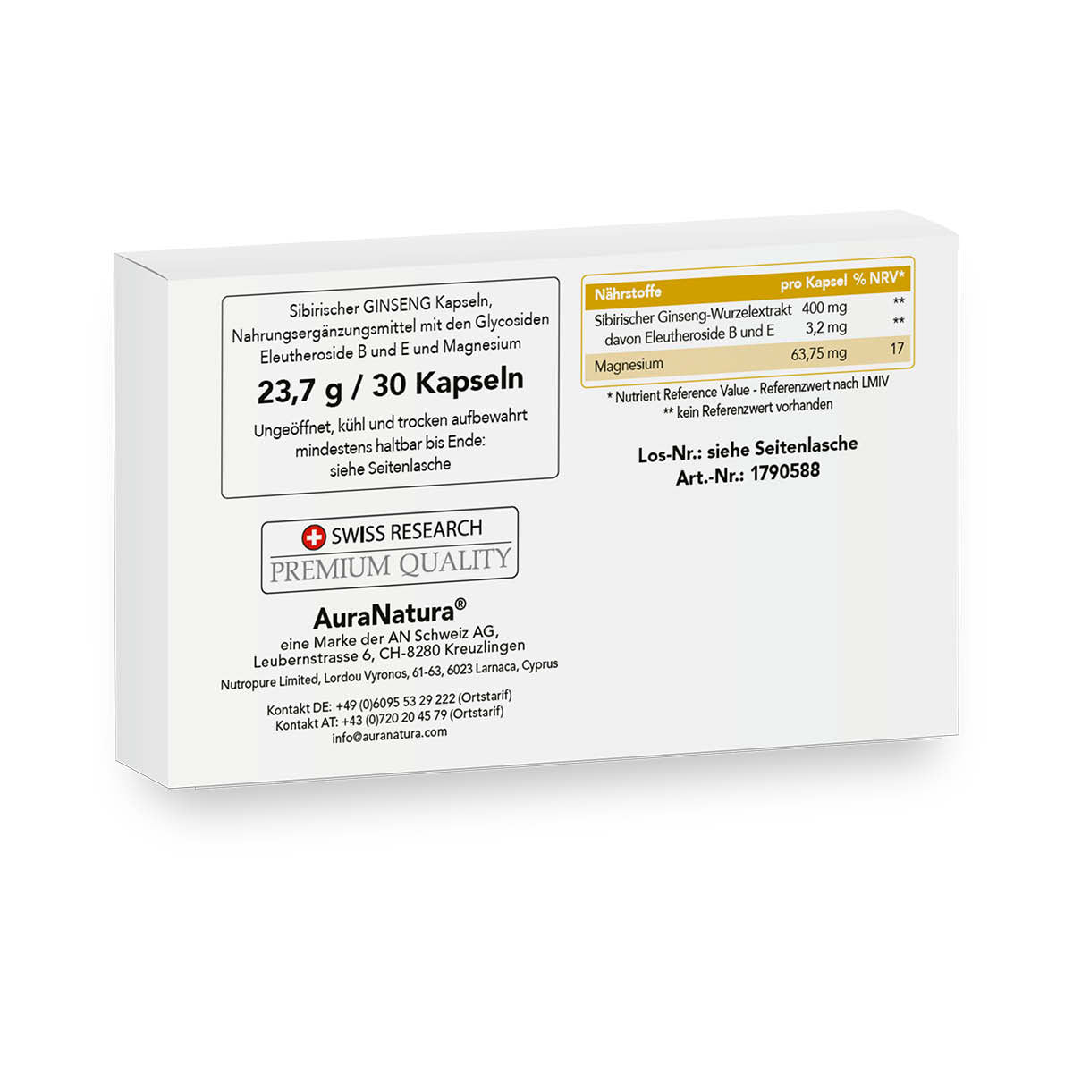 Produktbild von Sibirischer GINSENG