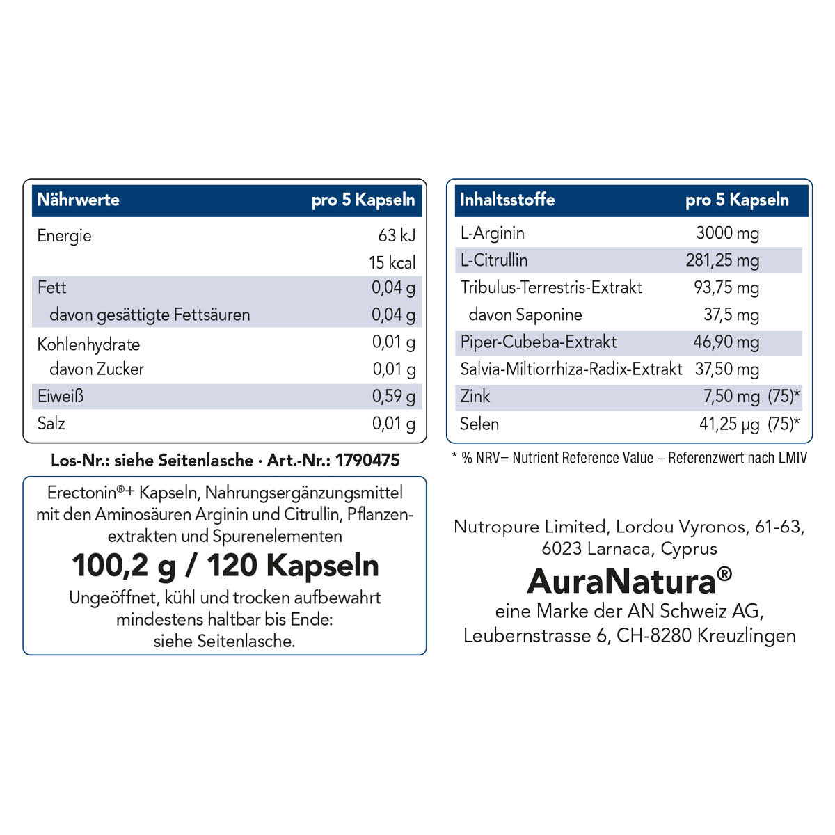 Produktbild von Erectonin®+